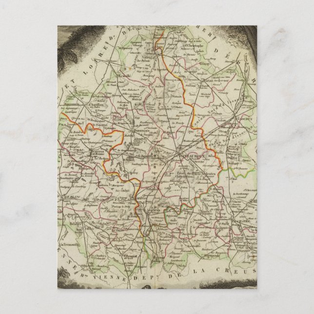 Carte Postale Frontières forestières (Devant)