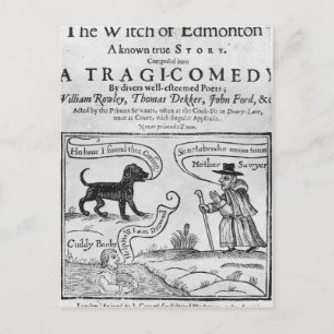 Carte Postale Frontispiece "The Witch of Edmonton