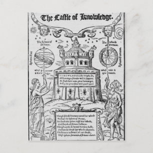 Carte Postale Frontispiece to 'Le Château de la Connaissance'