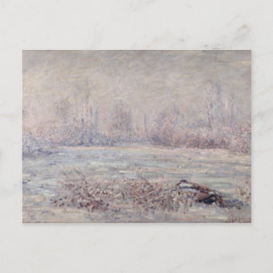 Carte Postale Frost près de Vetheuil, 1880