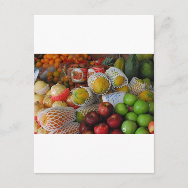 Carte Postale Fruit thaïlandais (Devant)