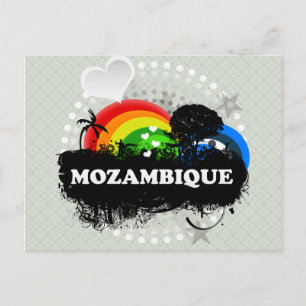 Carte Postale Fruité mignonne Mozambique