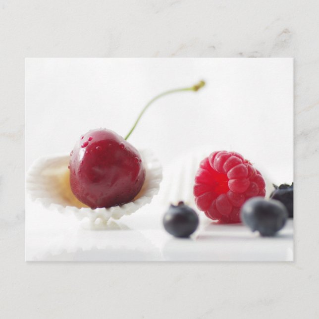 Carte Postale Fruits de l'été (Devant)