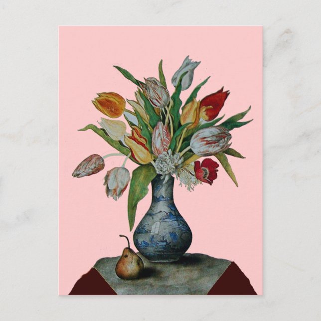 CARTE POSTALE FRUITS DE SAISON - TULIPS (Devant)