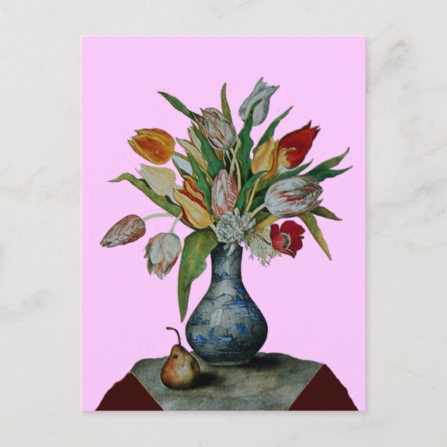 CARTE POSTALE FRUITS DE SAISON - TULIPS (Devant)