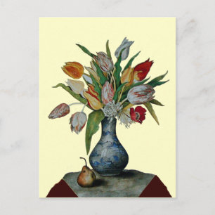 CARTE POSTALE FRUITS DE SAISON - TULIPS