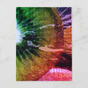 Carte Postale Fruits d'été Plage et piscine