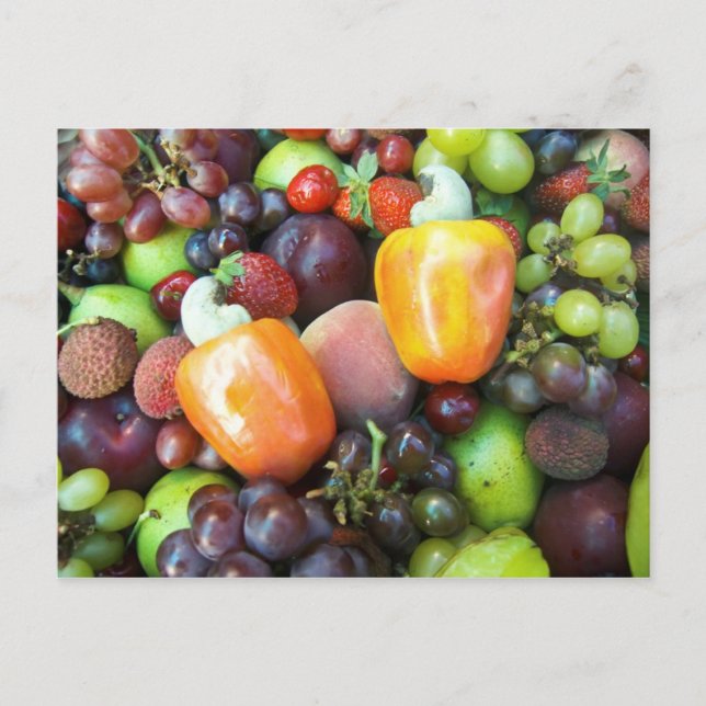 Carte postale Fruits et aliments 19 (Devant)