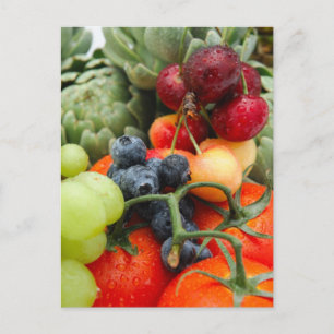 Carte Postale Fruits et légumes