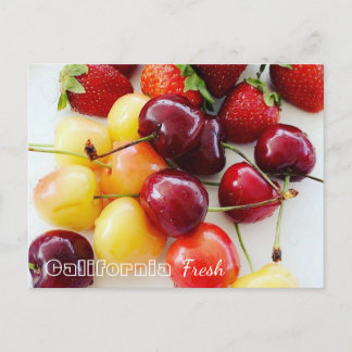 Carte Postale Fruits frais de Californie