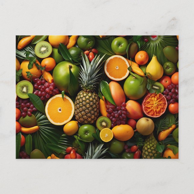 Carte Postale Fruits tropicaux (Devant)