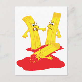 Carte Postale Fry Death