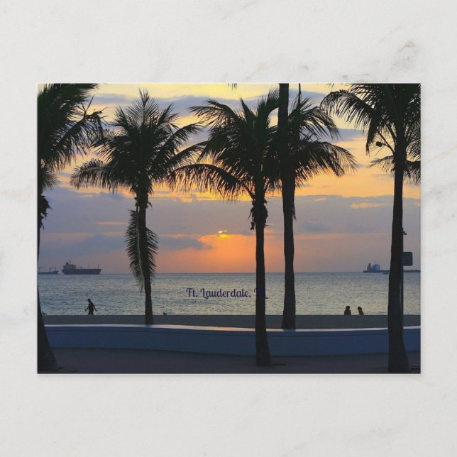 Carte Postale Ft. Lauderdale Sunrise (Devant)
