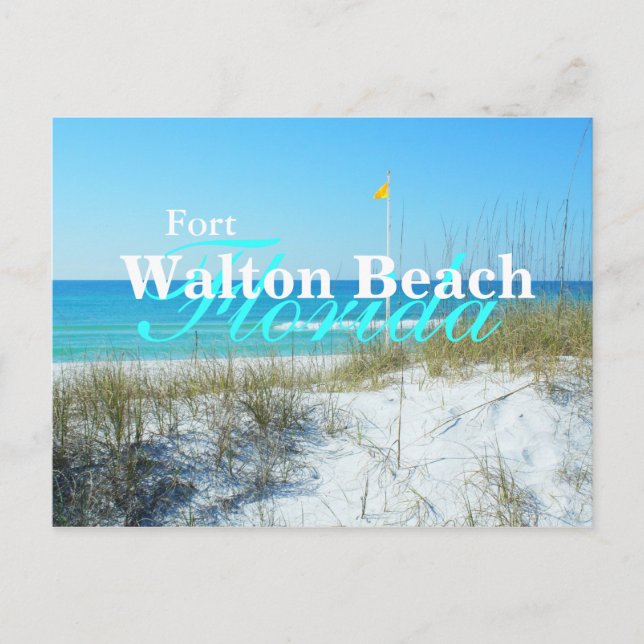 Carte Postale Ft. Walton Beach, Floride (Devant)