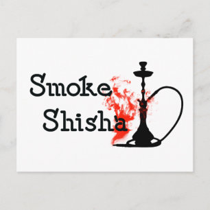 Carte Postale Fumer Shisha
