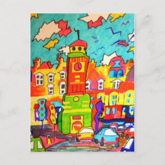Carte Postale Fun Cloctower