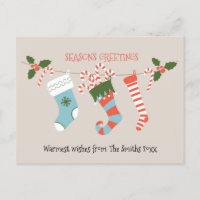 Fun Red Script Green Bas Sucre de canne Floral