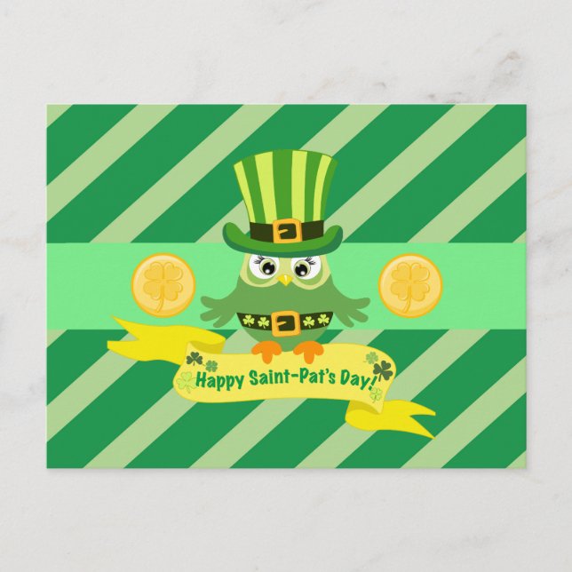 Carte Postale Fun St. Patrick's Day (Devant)