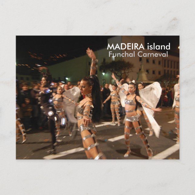 Carte Postale Funchal Carneval (Devant)