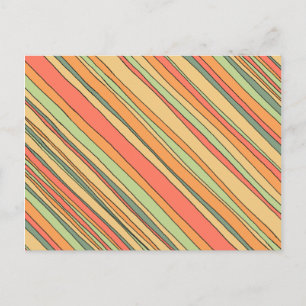 Carte postale Funky Stripes