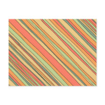 Carte postale Funky Stripes
