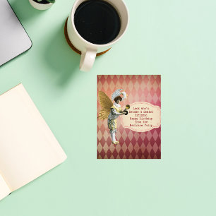 Carte Postale Funky Vintage Medicare Senior Birthday