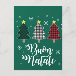 Carte Postale Funny Buon Natale Italie Noël Vacances Italien Chr