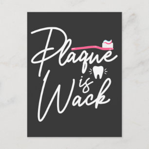 Carte Postale Funny Dentistry Plaque Dental Assistant