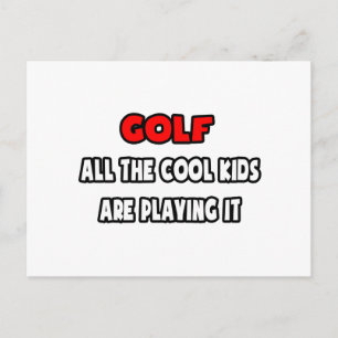 Carte Postale Funny Golf Coach Chemises et cadeaux