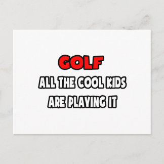 Carte Postale Funny Golf Coach Chemises et cadeaux