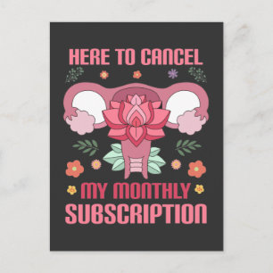 Carte Postale Funny Hystérectomie Chirurgie Récupération Utérus 