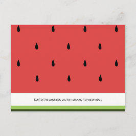 Carte postale Funny & Inspirational Watermelon