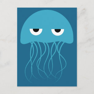Carte postale Funny Jellyfish