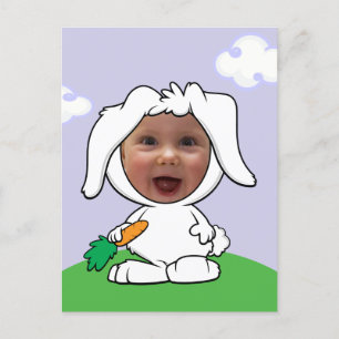 Carte Postale Funny Lapin Lapin Photo Modèle