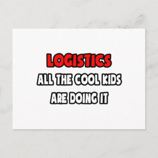 Carte Postale Funny Logisticier Chemises et Cadeaux