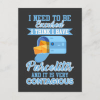 Funny Postal Worker Mailman Mail Carrier Parcelle