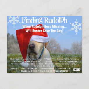 Carte Postale Funy Movie Parodie Ajouter Animaux de compagnie Ph