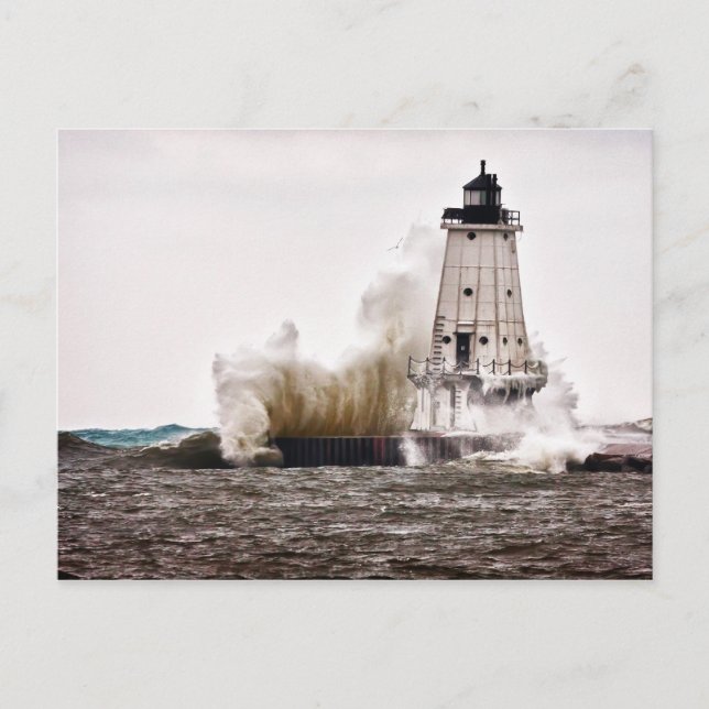 Carte Postale Furie hivernale (Devant)