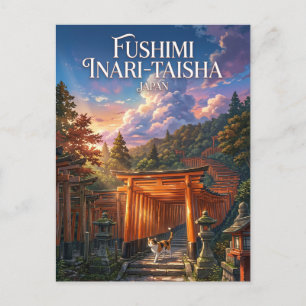 Carte Postale Fushimi Inari Taisha Japon