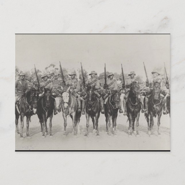 Carte Postale Fusil à cheval sud-australien (Devant)