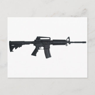 Carte Postale Fusil d'assaut AR15