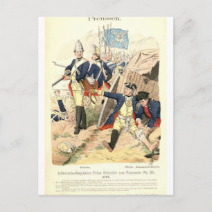 Carte Postale Fusiliers prussiens