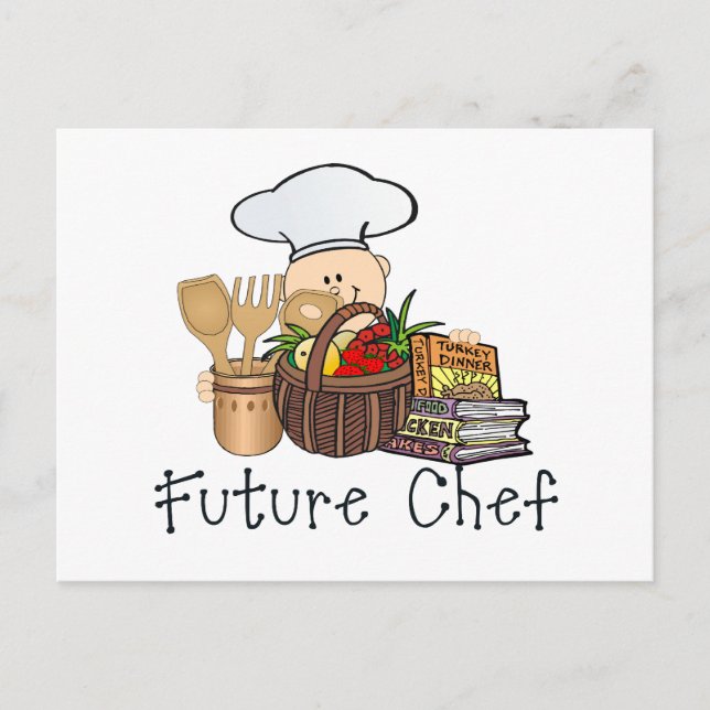 Carte Postale Futur Chef (Devant)