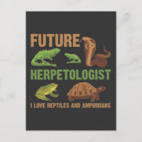 Futur Herpétologiste Reptile Amphibiens Fan Kid