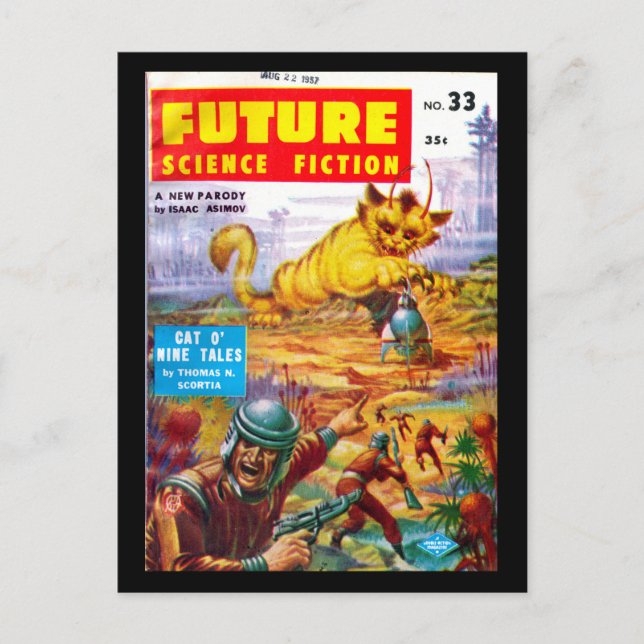 Carte Postale Futur juin 1957_Pulp Art (Devant)