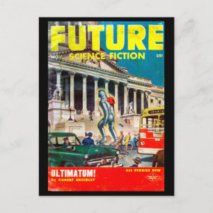 Carte Postale Futur novembre 1953_Pulp Art