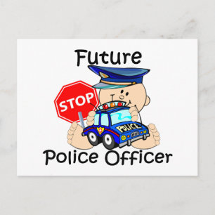Carte Postale futur officier de police