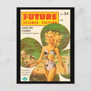 Carte Postale Futur (série 2) entier n34 (1957-Fa.Columbia)_Pul