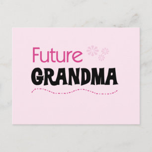 Carte Postale Futurs tee-shirts et cadeaux grand-mère