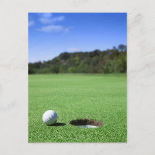 Carte Postale [fuzzy]balle de golf